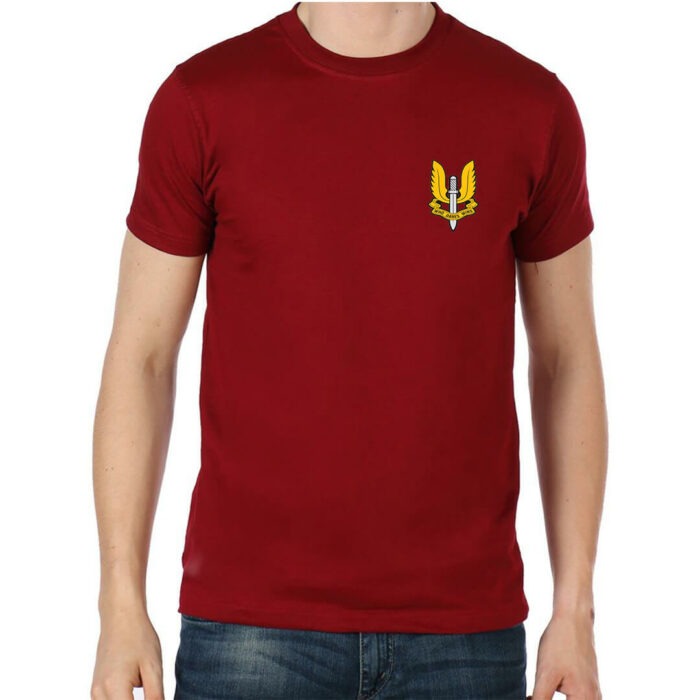 Special Forces Fan Tee- Maroon