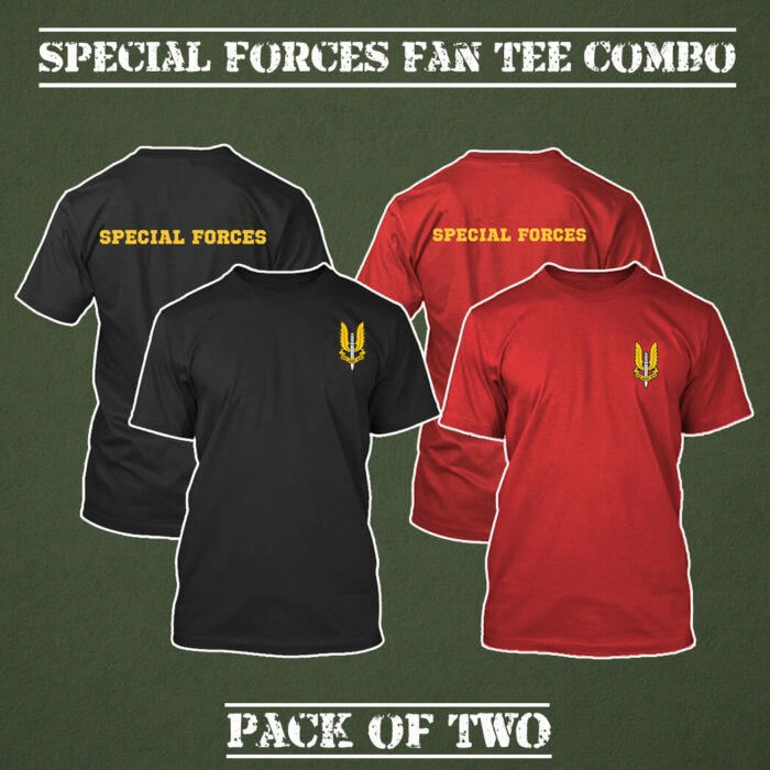 Combo- Special Forces Fan Tee(Pack of 2)