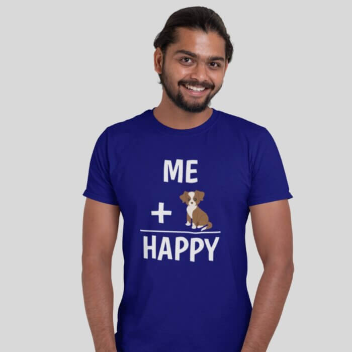Me Plus Dog Happy Tee