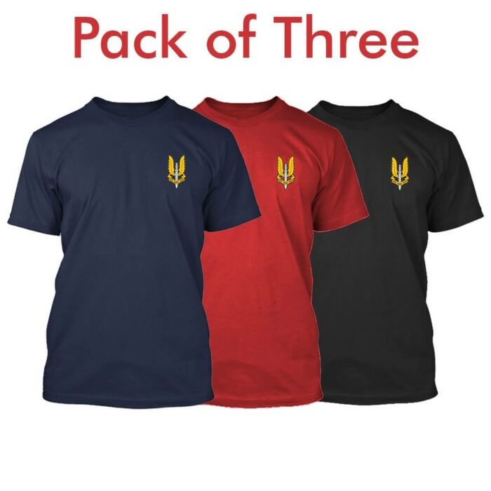 Pack of 3- Special Forces Fan Tee- Super Saver