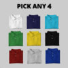 Pique Cotton Polo Collar T-shirts