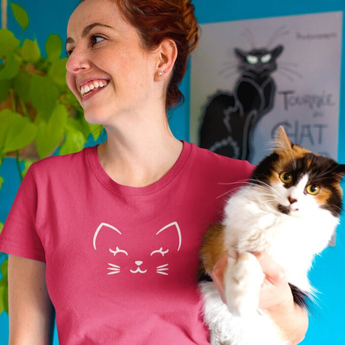 Alternative view of Smile cat | Unisex T-shirt
