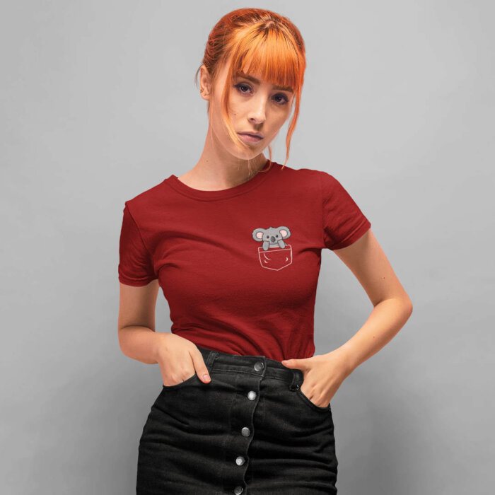 Alternative view of Koala Shirt for Girls | Koala T-Shirt | Best gift