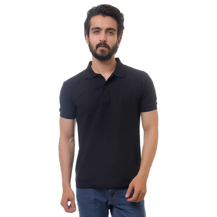 Alternative view of Premium 100% Cotton Collar T-Shirts Combo (Pack Of 2)