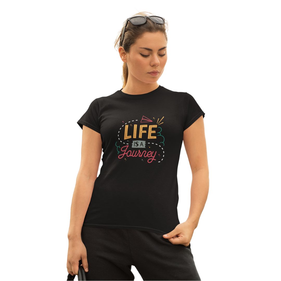Life is journey | T-Shirt for girls – Cool Vibe