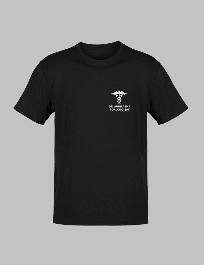 Custom Medical Symbol Doctor T-shirt With Your Name