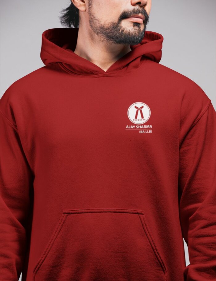 Alternative view of Customize Advocate Symbol Unisex Hoodie | Gift for Advocate