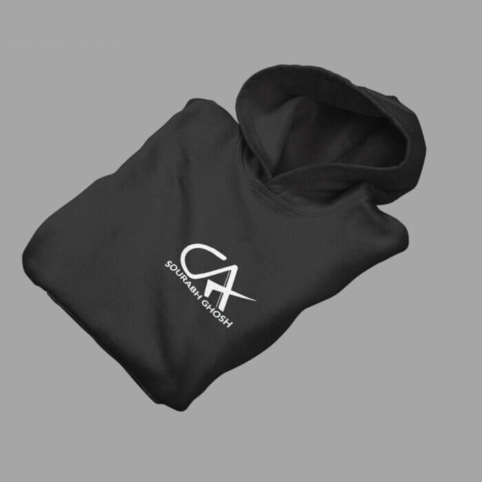 Alternative view of Personalized CA Unisex Hoodie | Gift for Chartered Accountants| Customized CA Hoodie