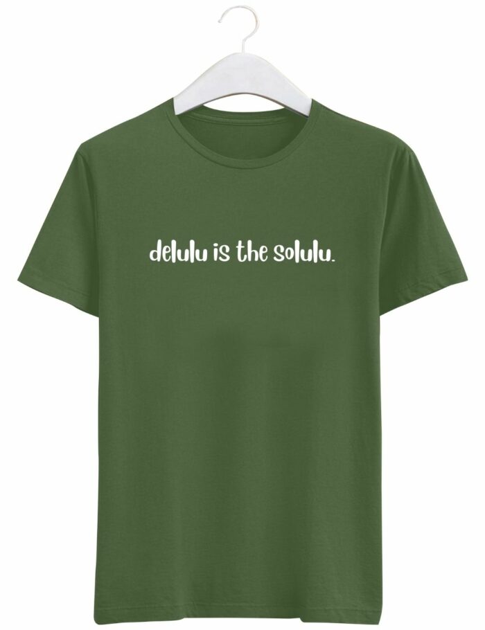 Alternative view of Delulu is the Solulu Unisex T-shirt